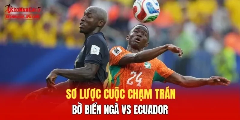 Sơ lược cuộc chạm trán Bờ Biển Ngà vs Ecuador